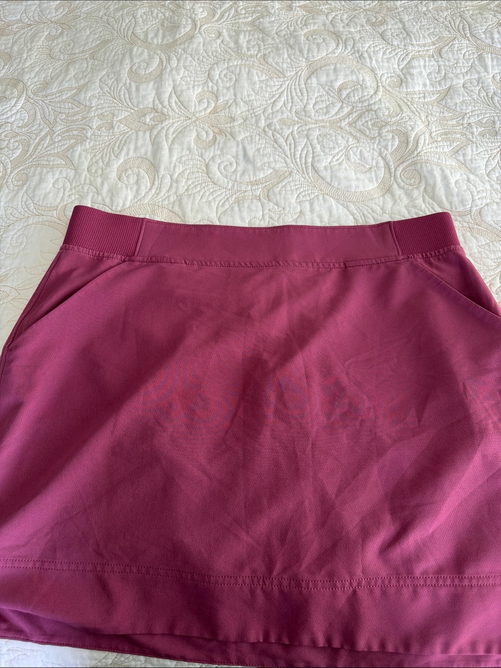 32 Degrees Mauve A-Line Athletic Skirt